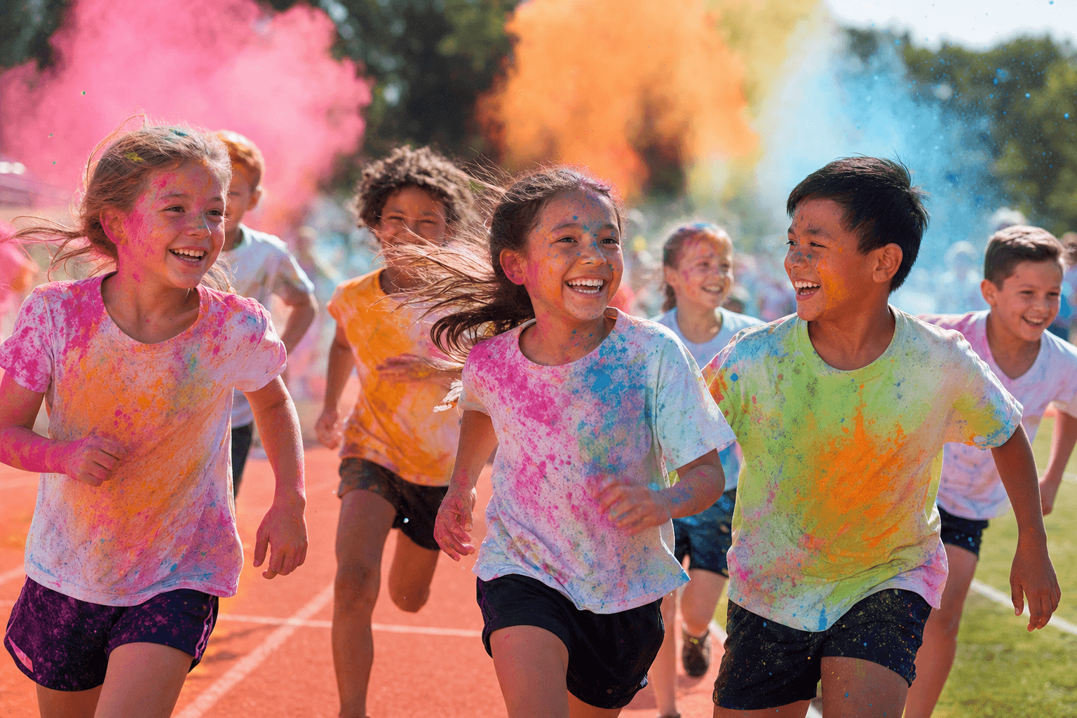Colour Run Fundraiser NZ - Crowdfunding fundraising idea